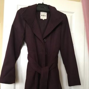 BB Dakota Winter Coat. Burgundy. Medium